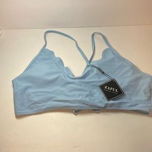 ZAFUL Women's Crisscross Bikini Set Two Piece Swimsuit Tankini